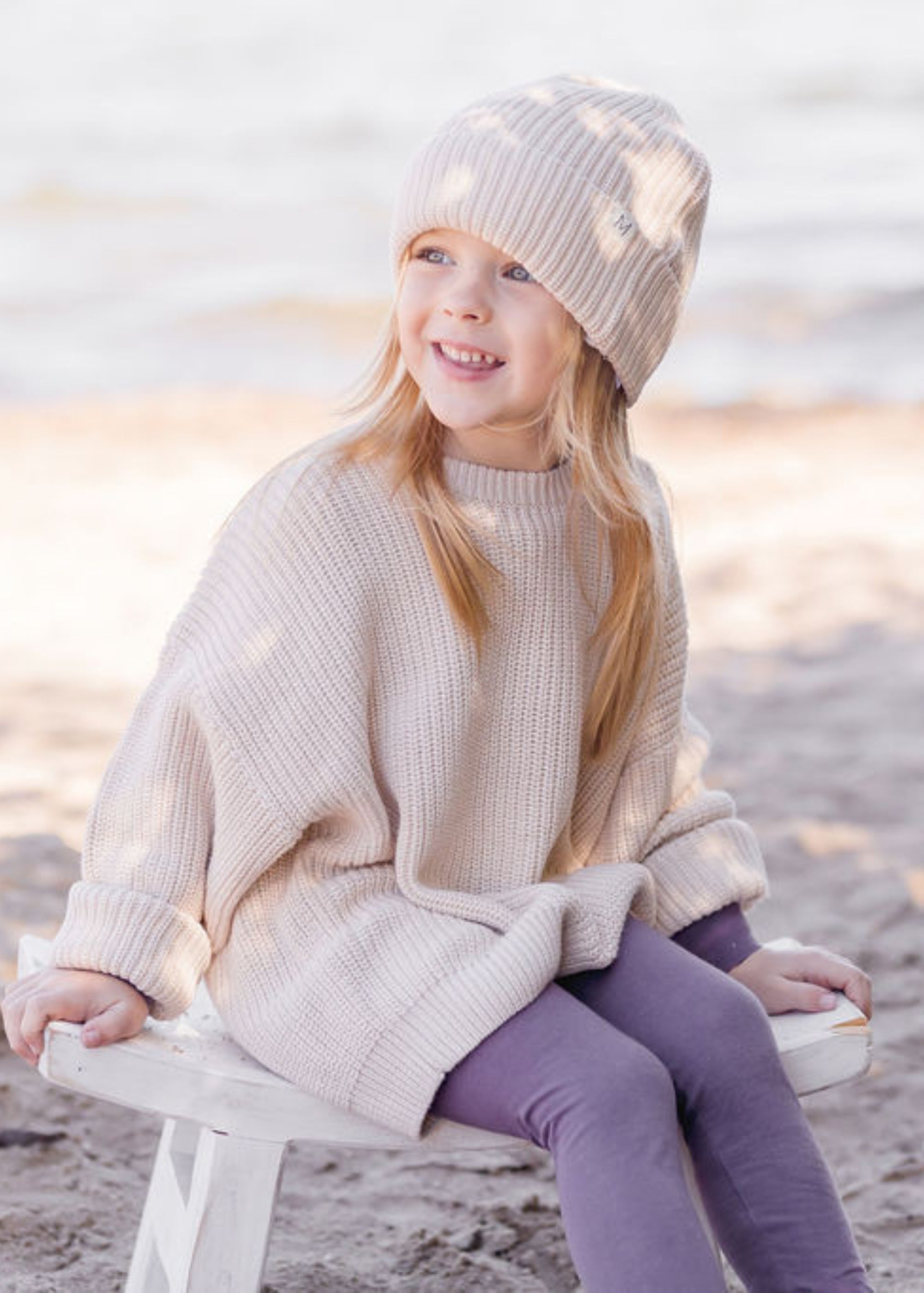 Chunky Knit Sweater | Vanilla - Mila & Co.