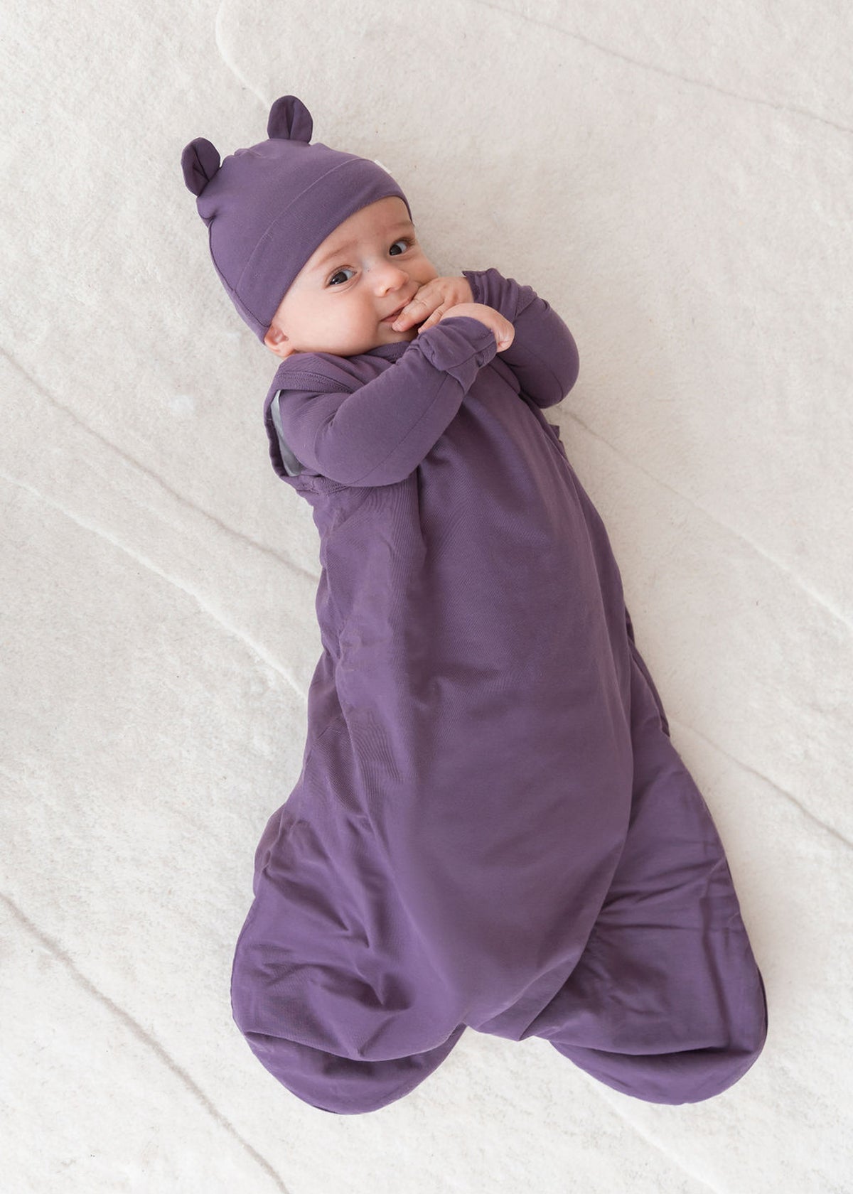 Jersey Sleep Bag 1.0 TOG | Elderberry - Mila & Co.