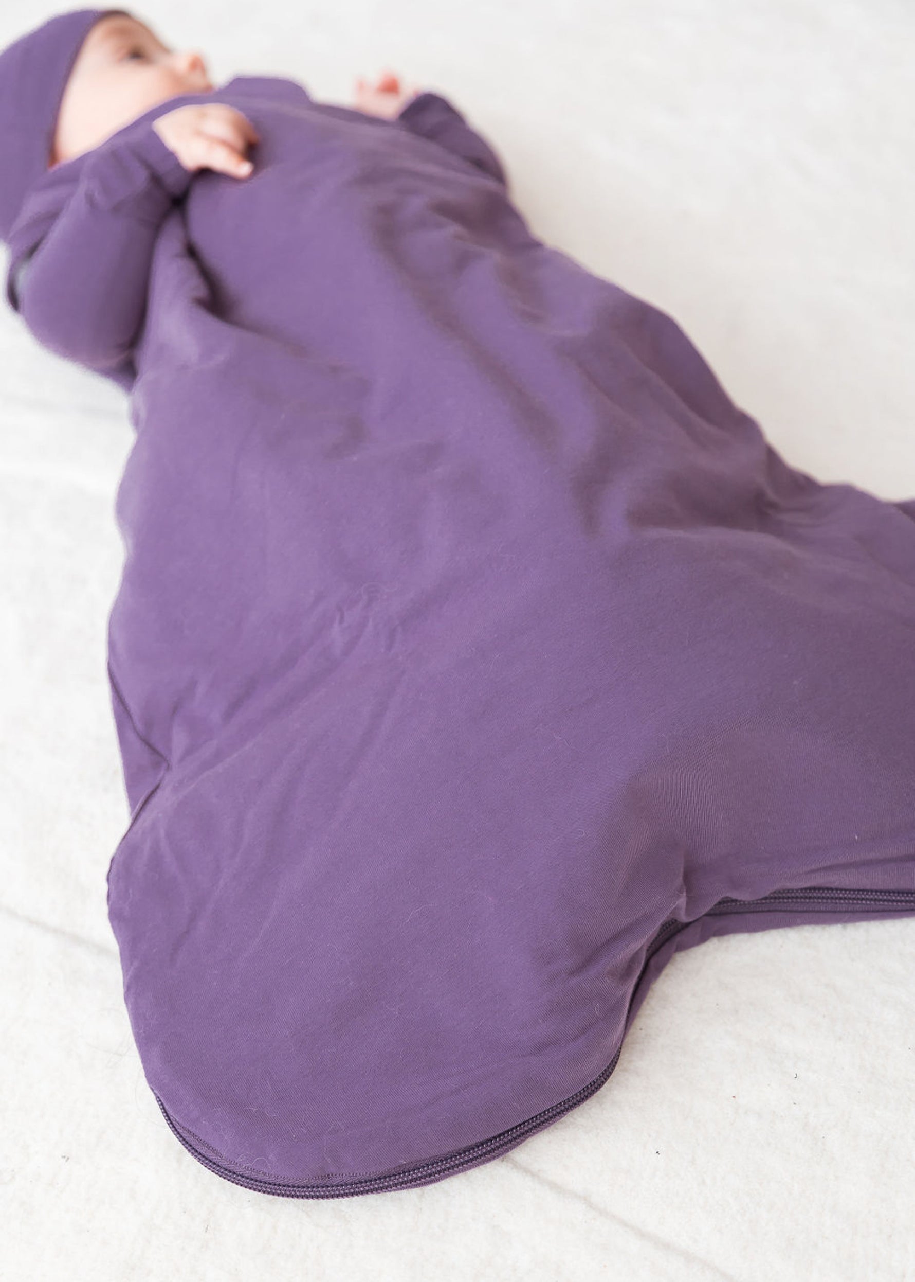 Jersey Sleep Bag 1.0 TOG | Elderberry - Mila & Co.