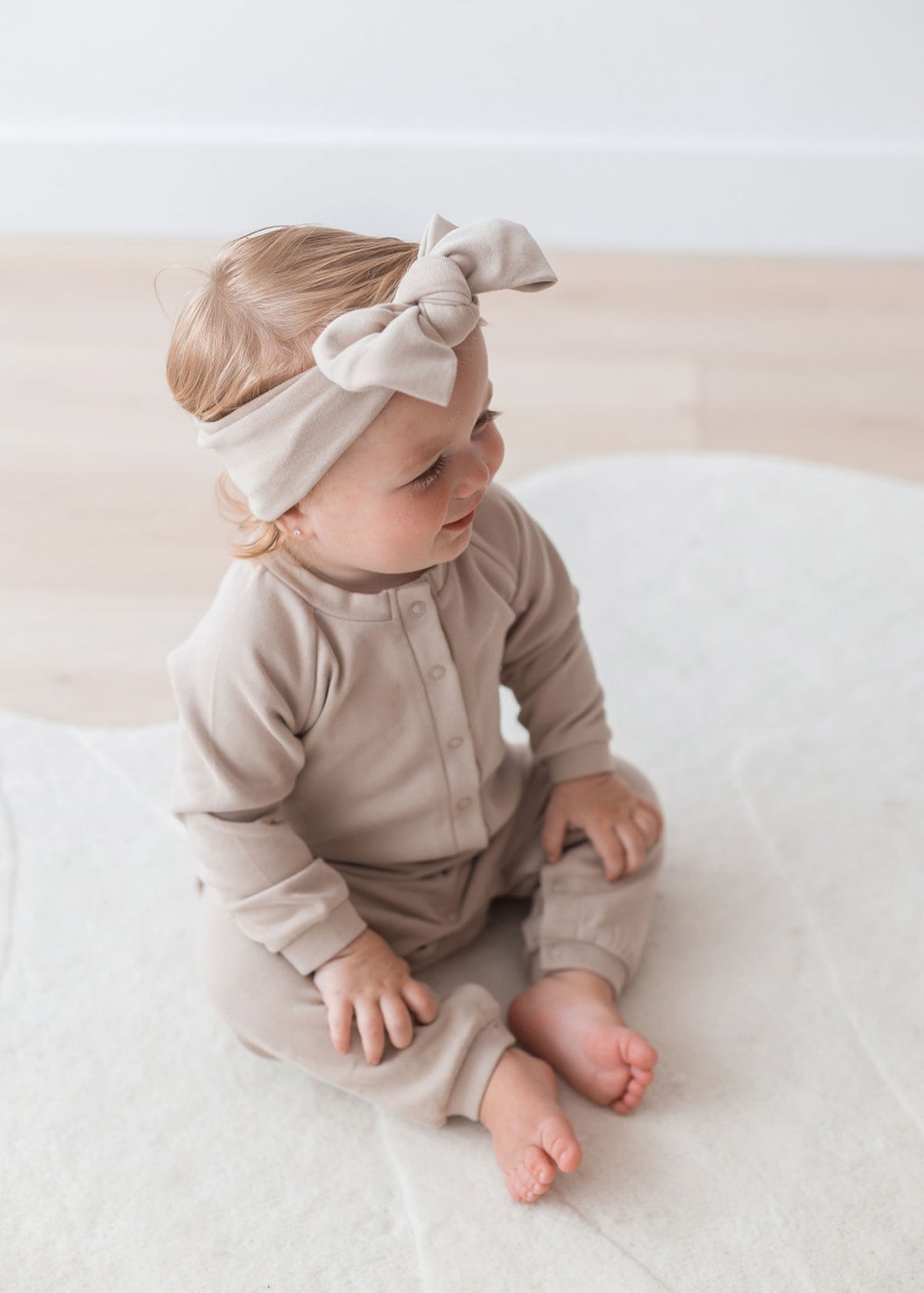 Brushed Headband | Oat - Mila & Co.