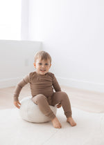 Ribbed Lounge Set | Cappuccino - Mila & Co.