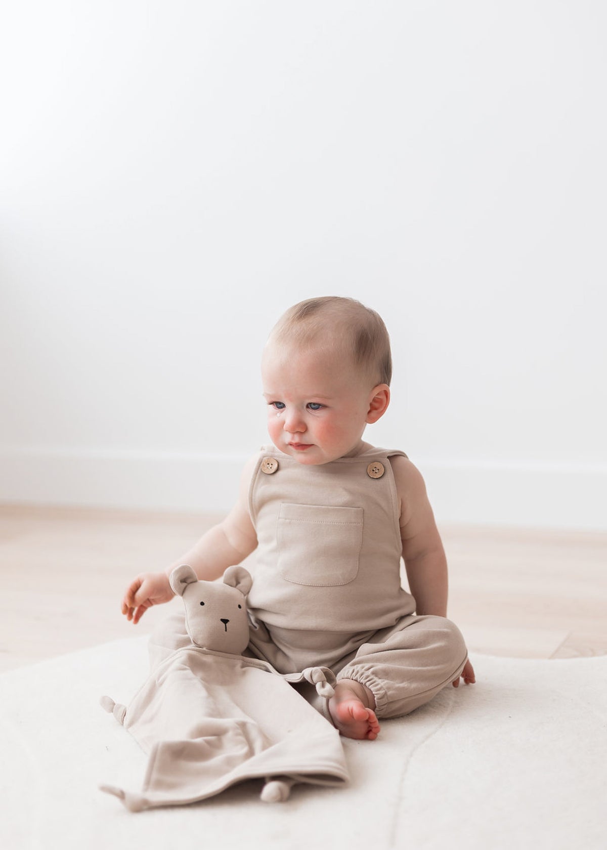 Brushed Bear Lovey | Oat - Mila & Co.