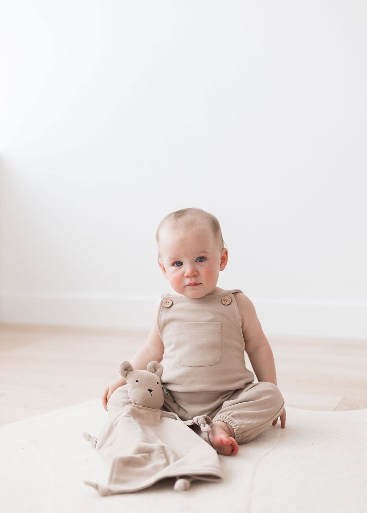 Brushed Bear Lovey | Oat - Mila & Co.