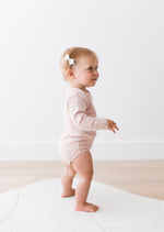 Ribbed Bodysuit | Blush - Mila & Co.