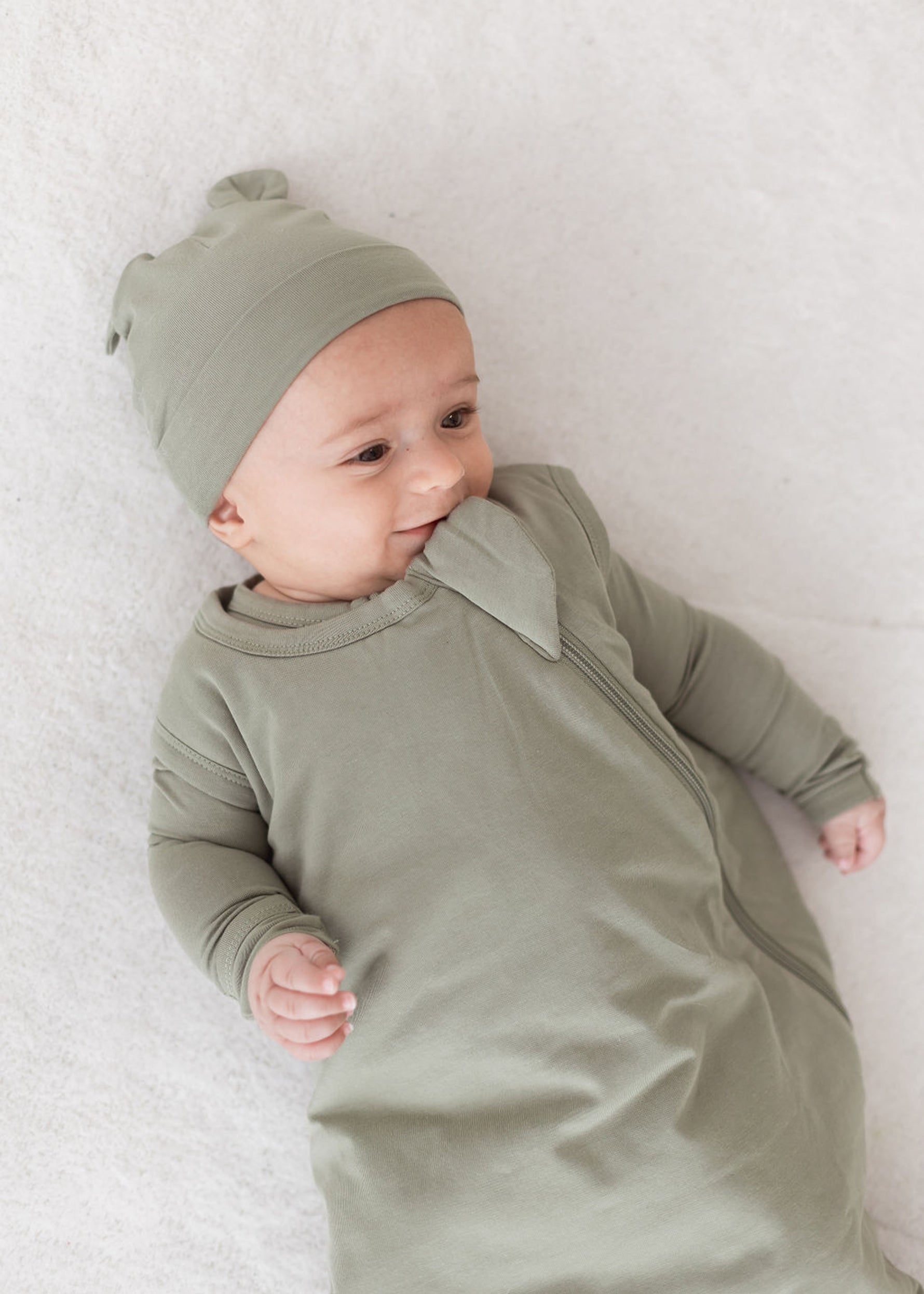 Jersey Sleep Bag 1.0 TOG | Moss - Mila & Co.