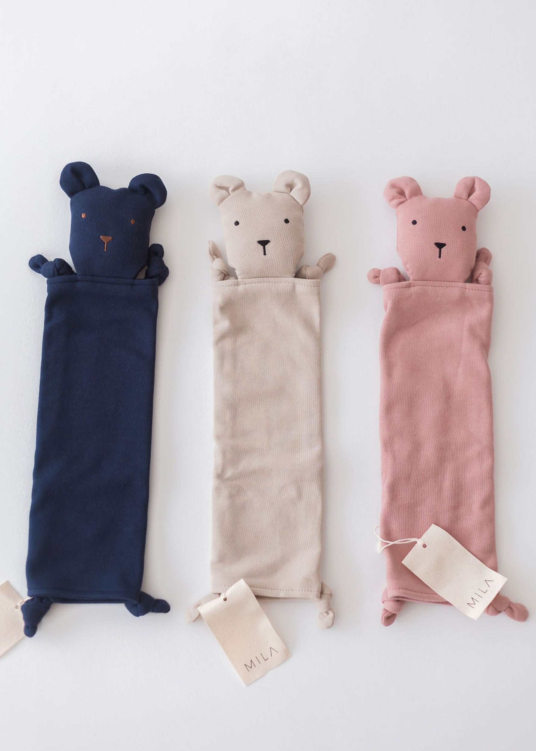 Brushed Bear Lovey | Oat - Mila & Co.