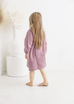 Gathered Dress | Mauve - Mila & Co.