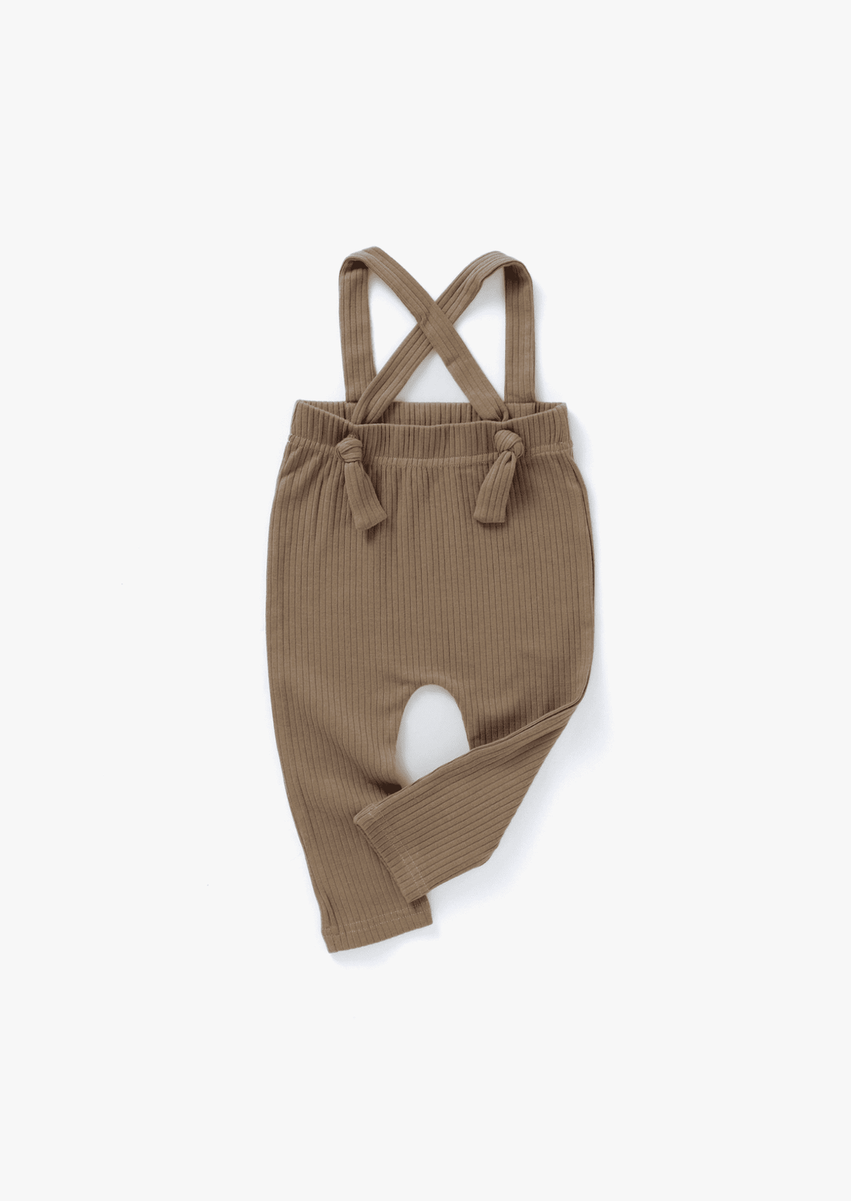 Ribbed Suspender | Cappuccino - Mila & Co.