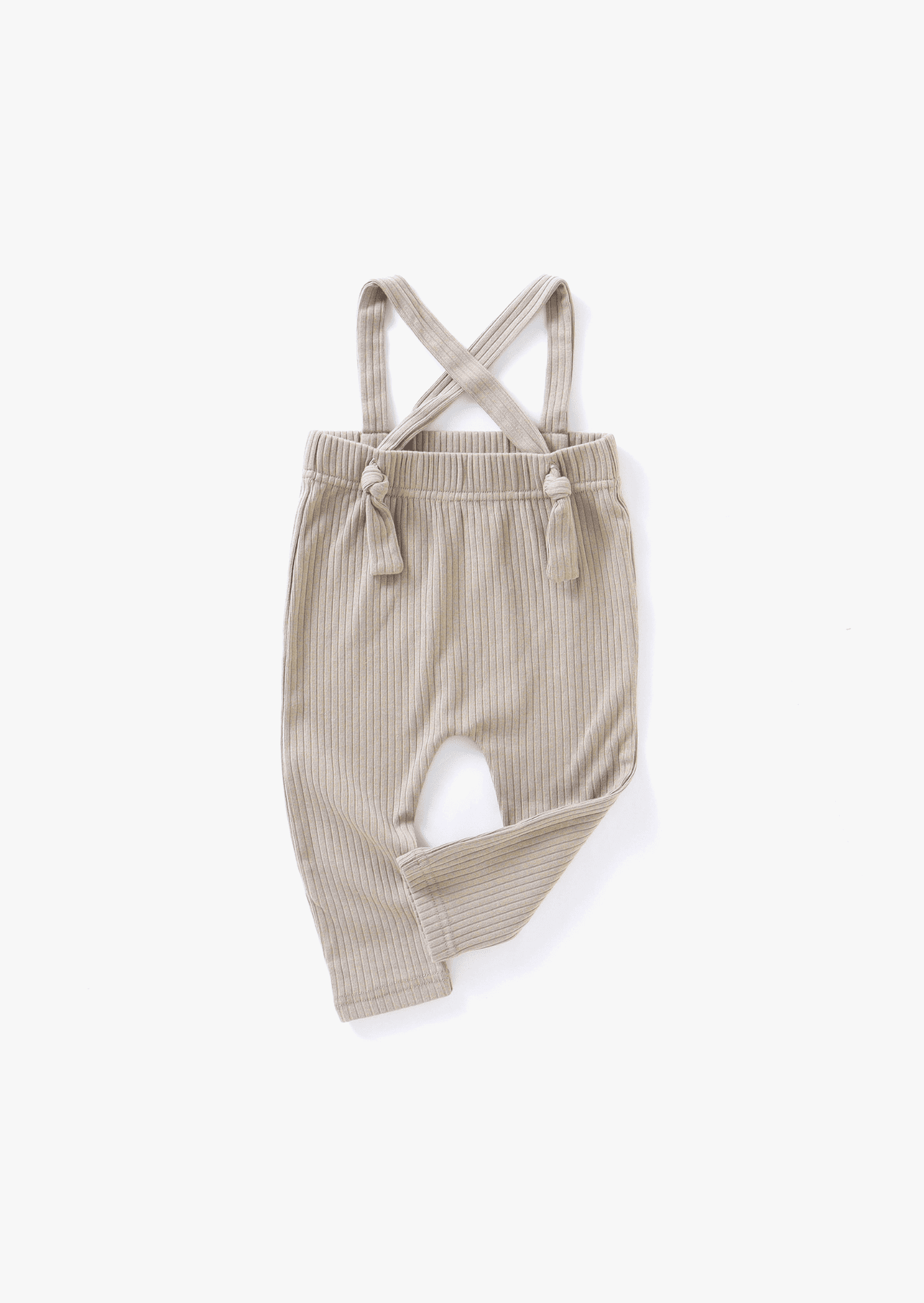 Ribbed Suspender | Mushroom - Mila & Co.