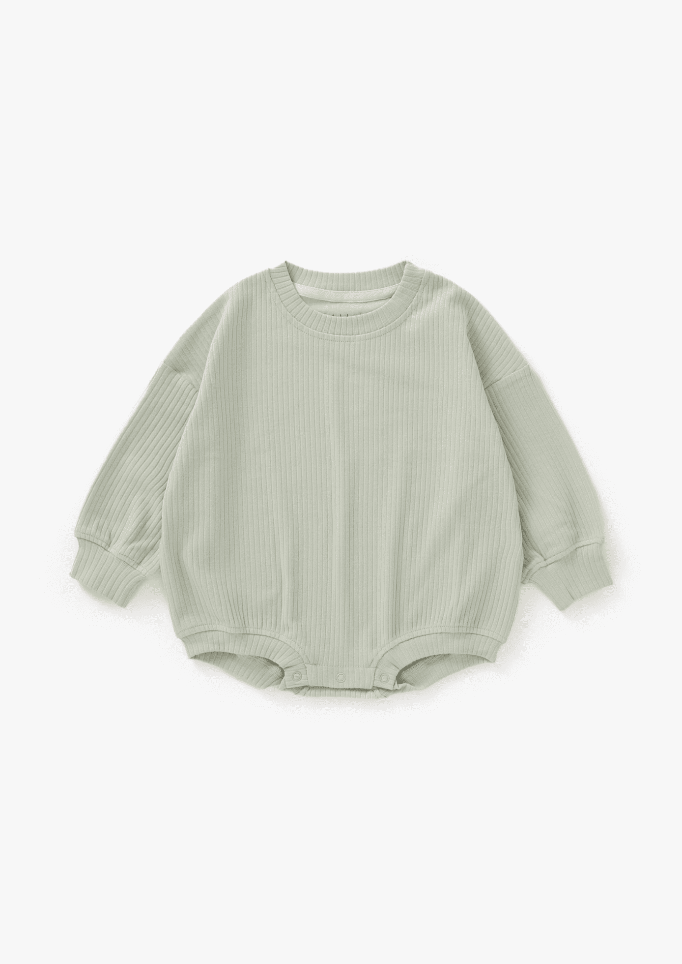 Ribbed Bubble Romper | Pistachio - Mila & Co.