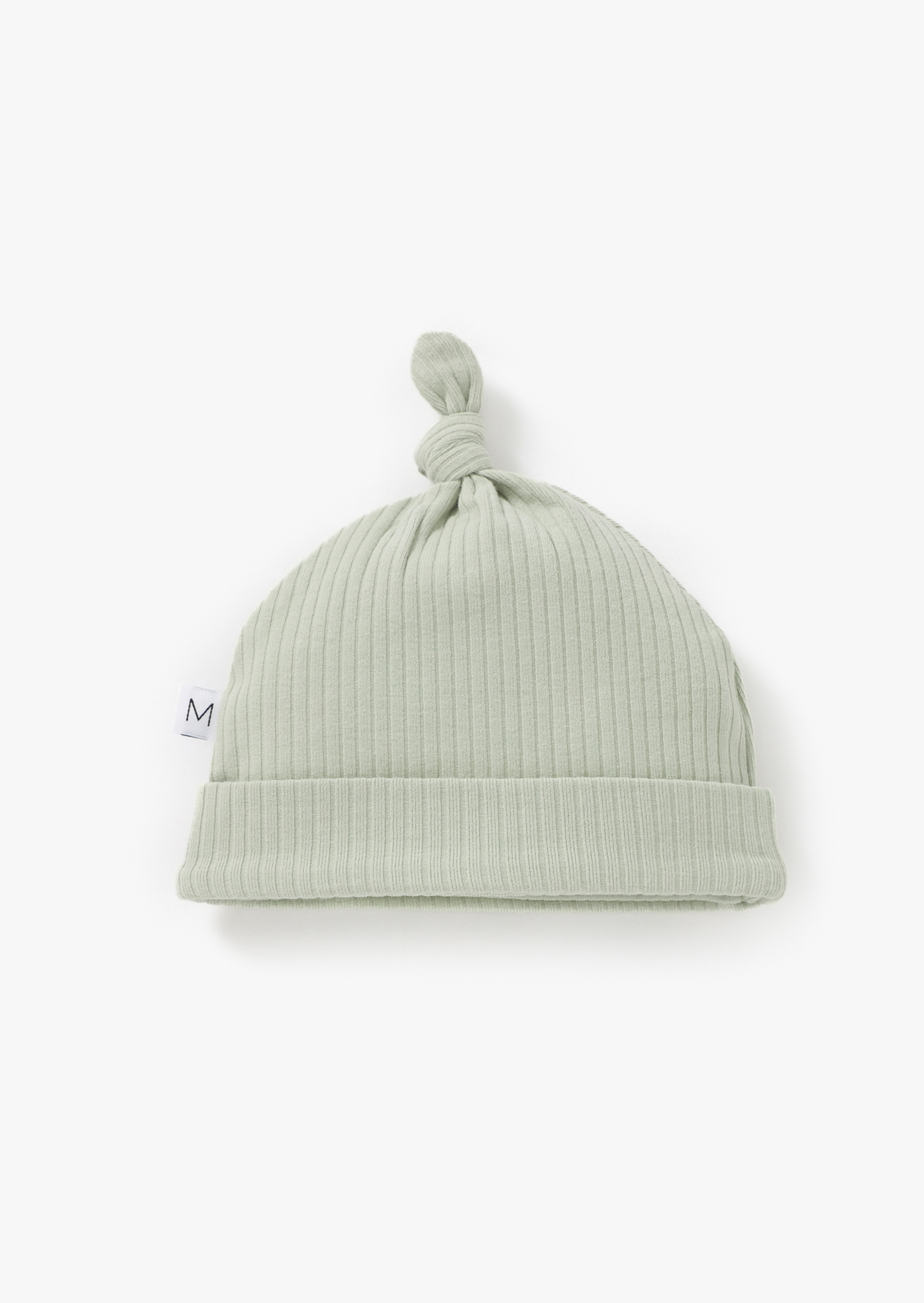 Ribbed Knotted Hat | Pistachio - Mila &amp; Co.