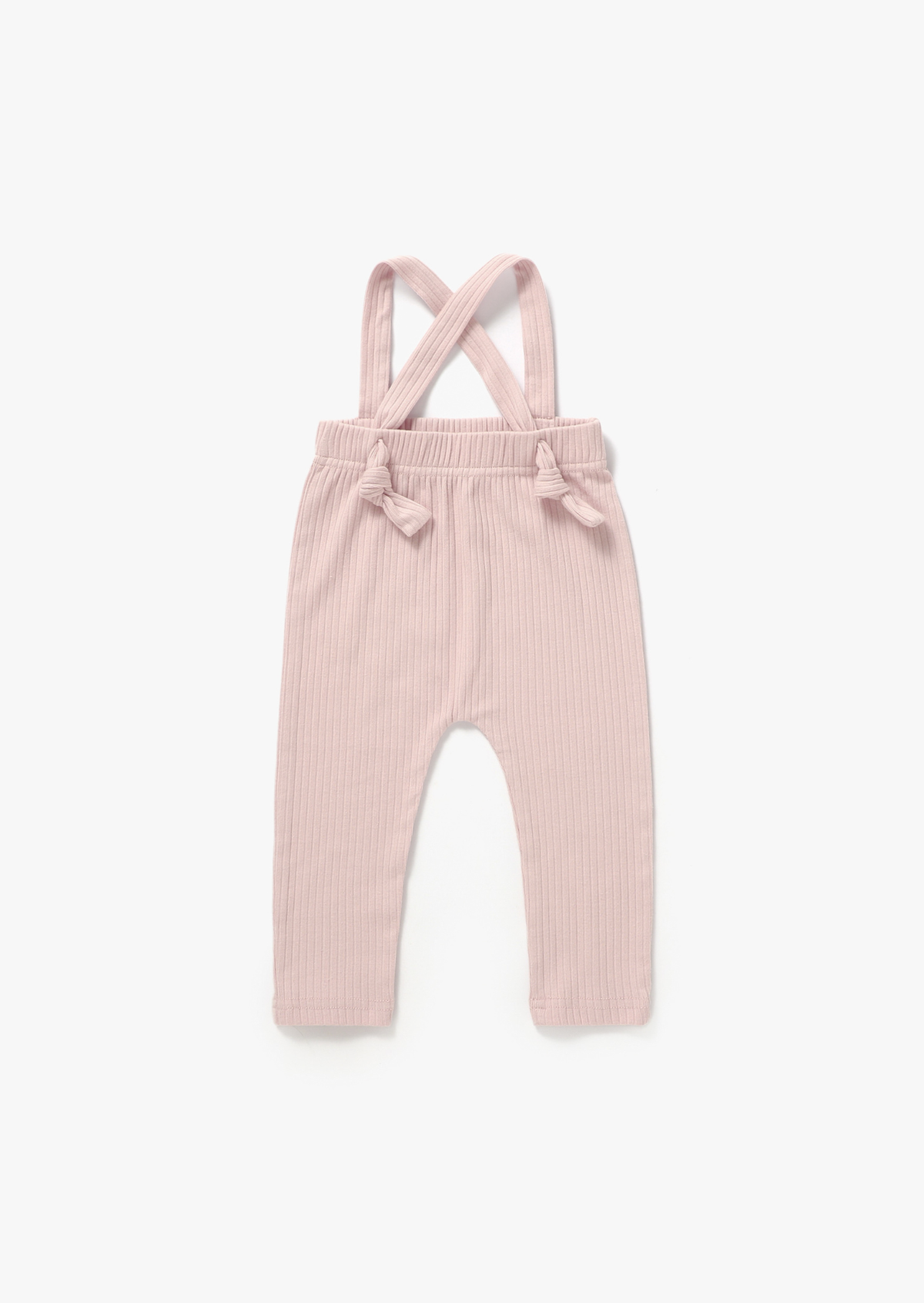 Ribbed Suspender | Blush - Mila & Co.