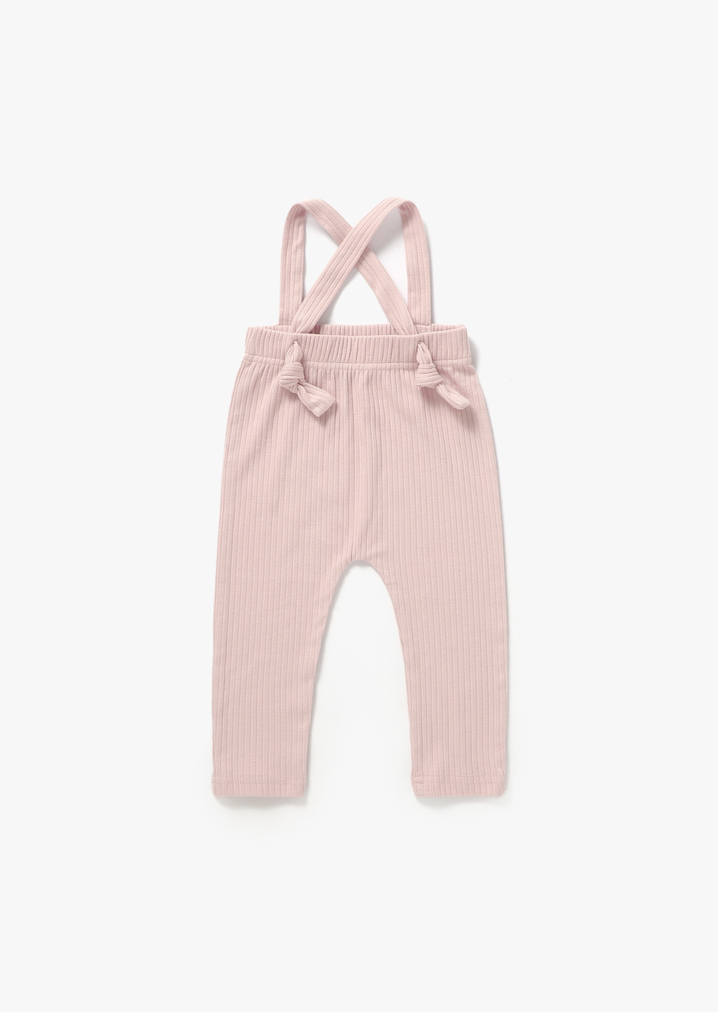 Ribbed Suspender | Blush - Mila & Co.