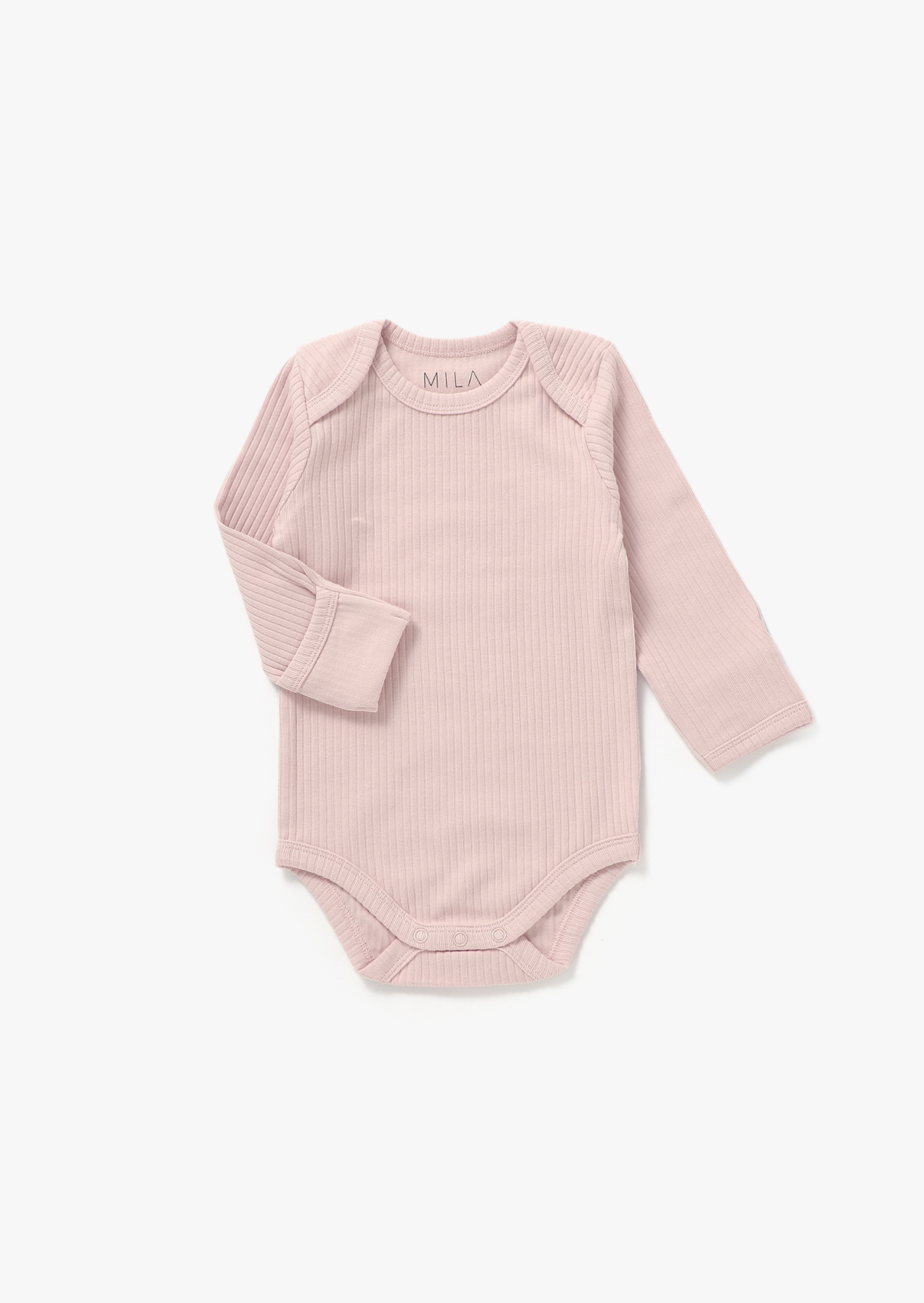 Ribbed Bodysuit | Blush - Mila & Co.