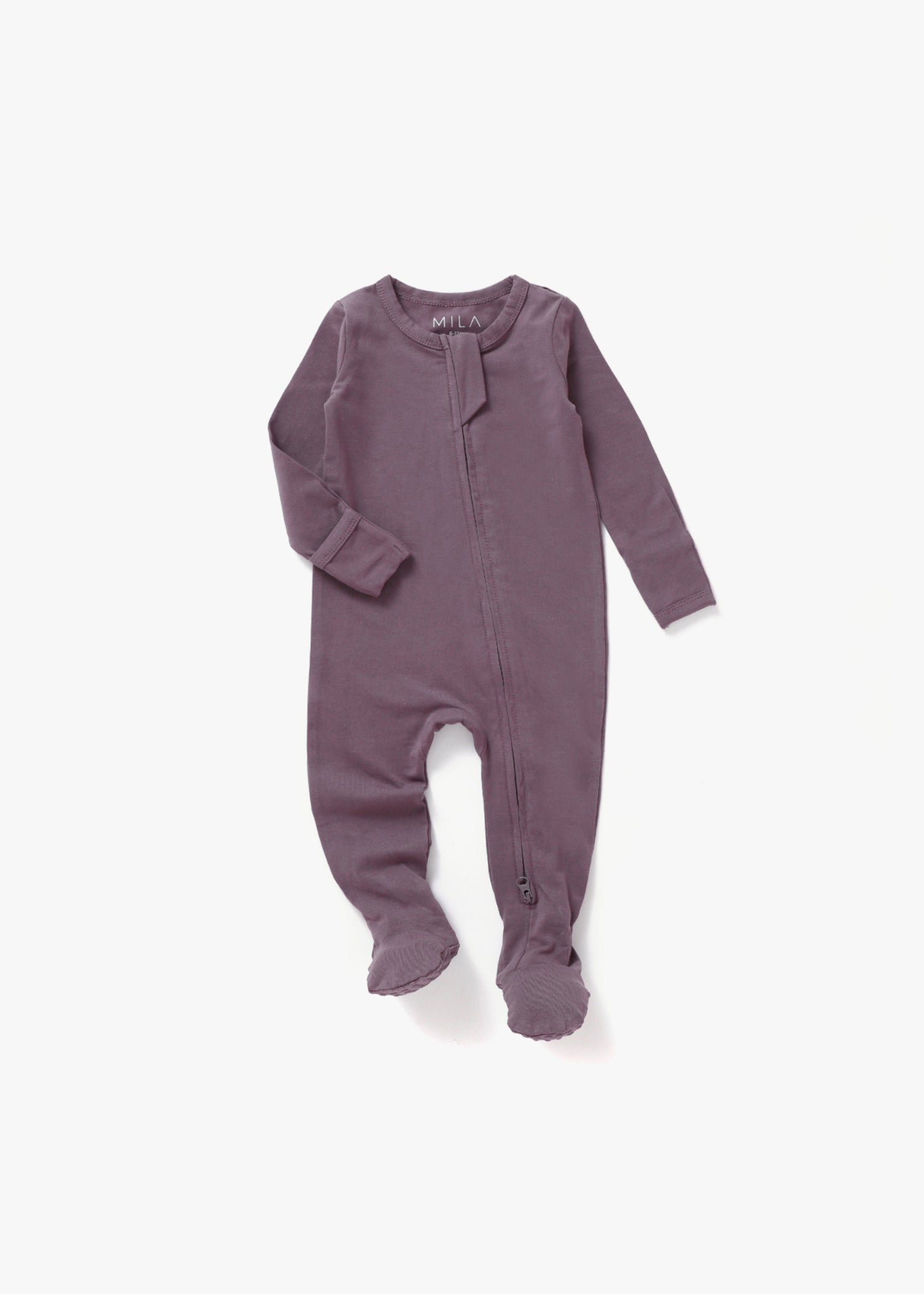 Jersey Footie | Elderberry - Mila & Co.