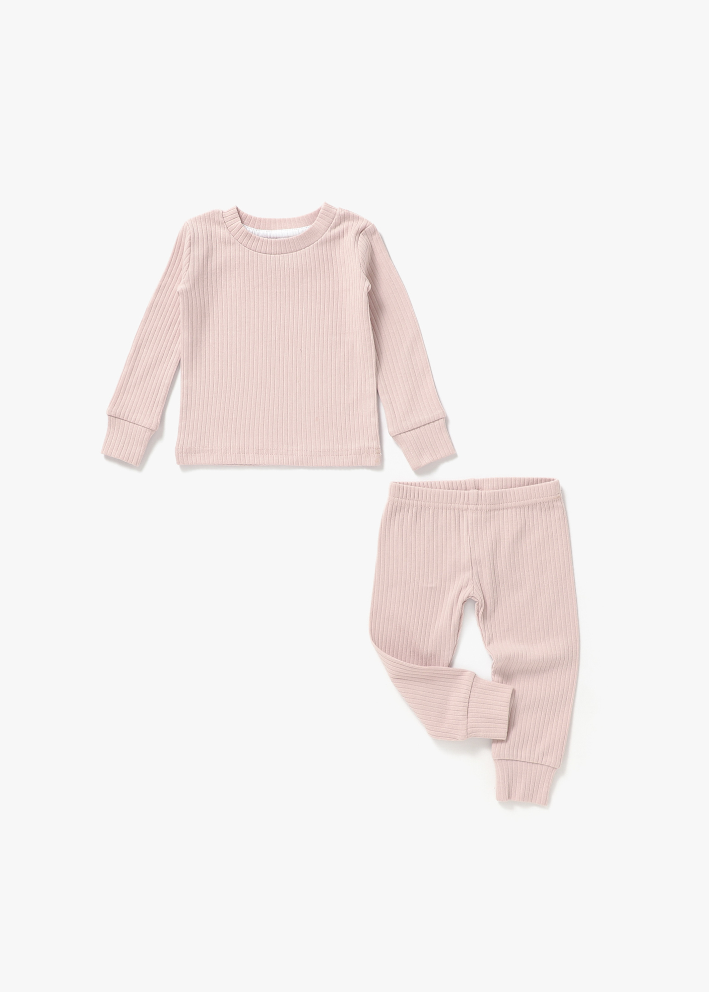 Ribbed Lounge Set | Blush - Mila &amp; Co.