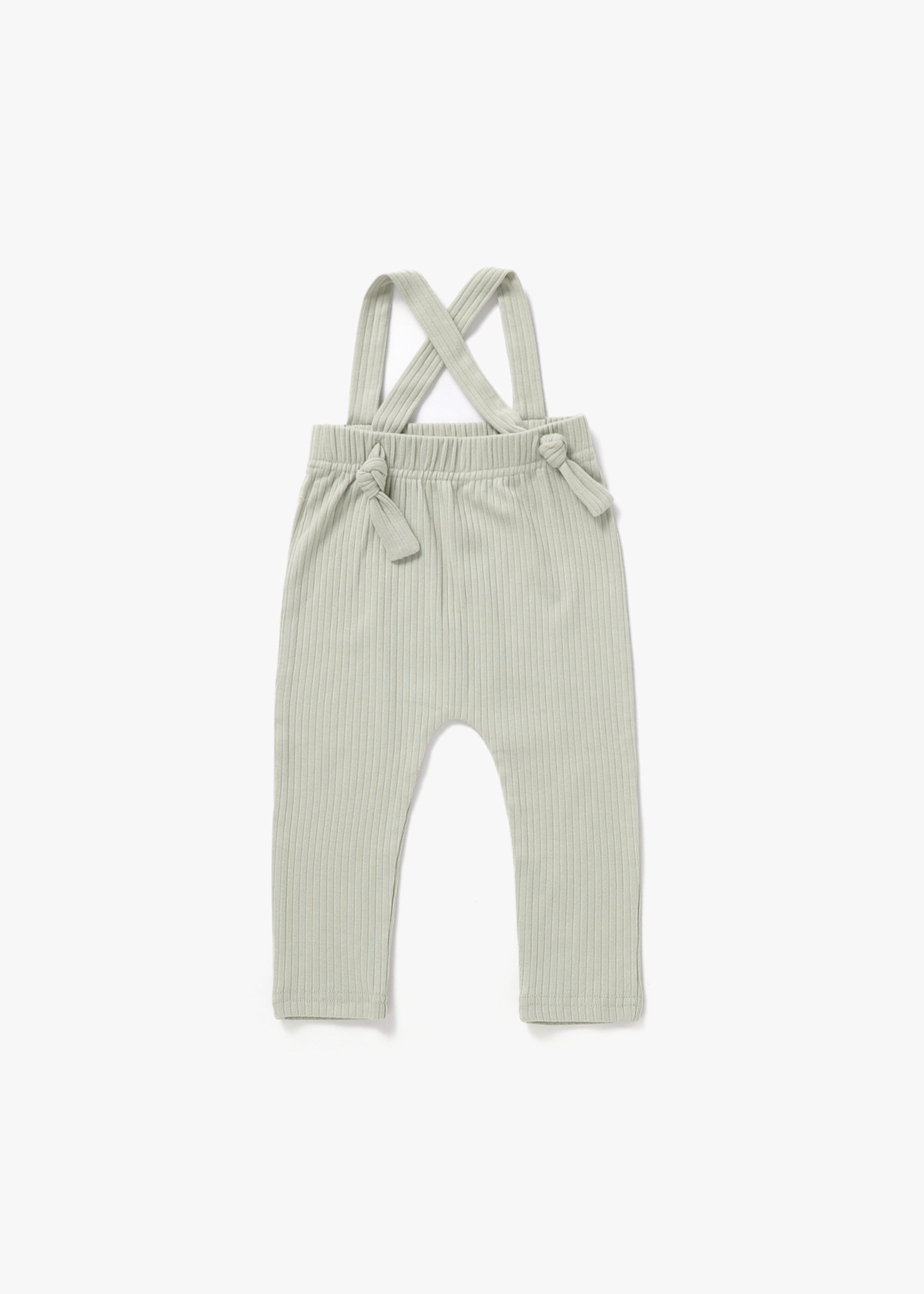 Ribbed Suspender | Pistachio - Mila & Co.