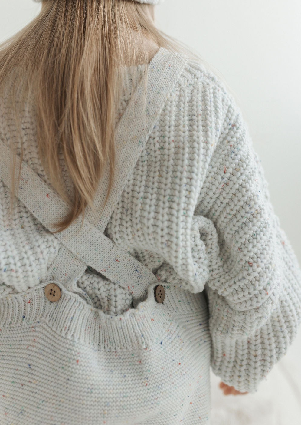 Purl Knit Overalls | Frosted Sprinkles - Mila & Co.