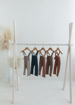 Ribbed Suspender | Terracotta - Mila & Co.