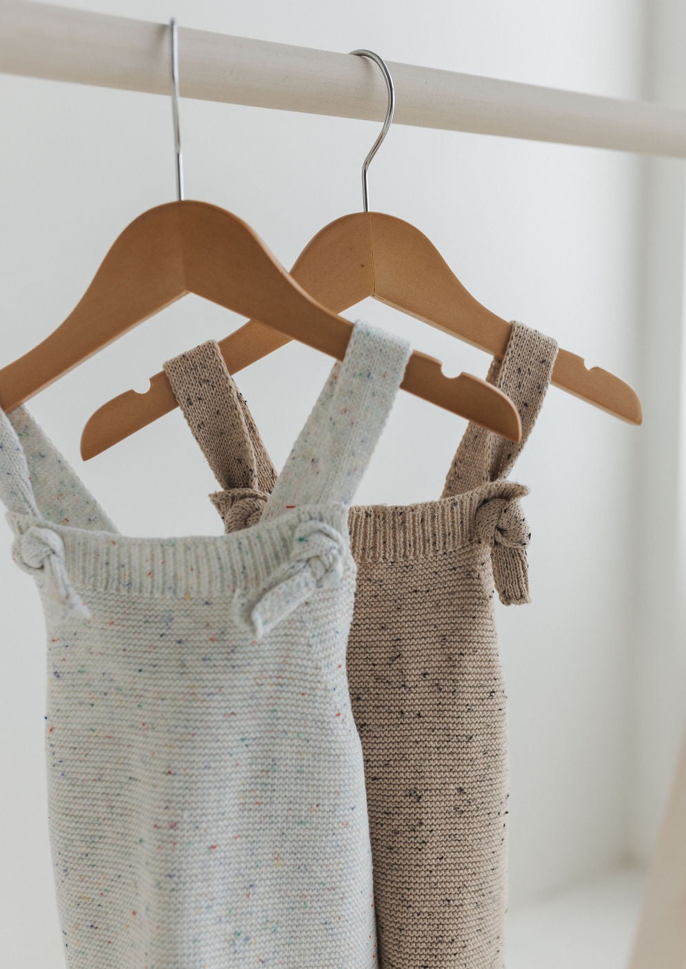 Purl Knit Overalls | Frosted Sprinkles - Mila &amp; Co.