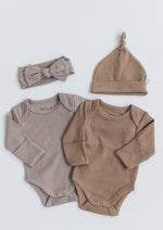 Ribbed Bodysuit | Cappuccino - Mila & Co.