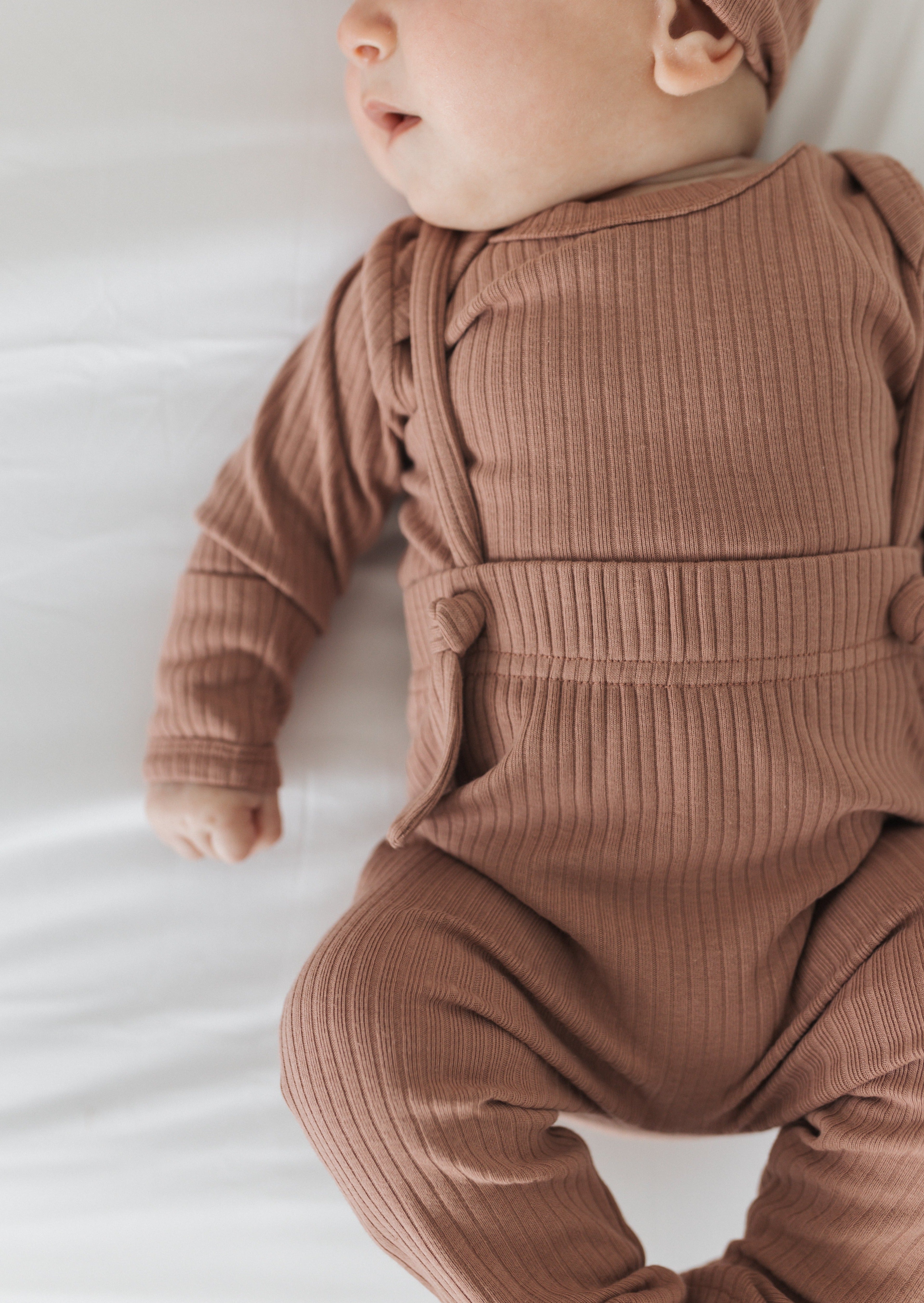 Ribbed Bodysuit | Vintage Rose - Mila &amp; Co.